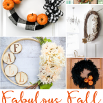 Fabulous fall wreaths are the features from Inspiration Monday link party!