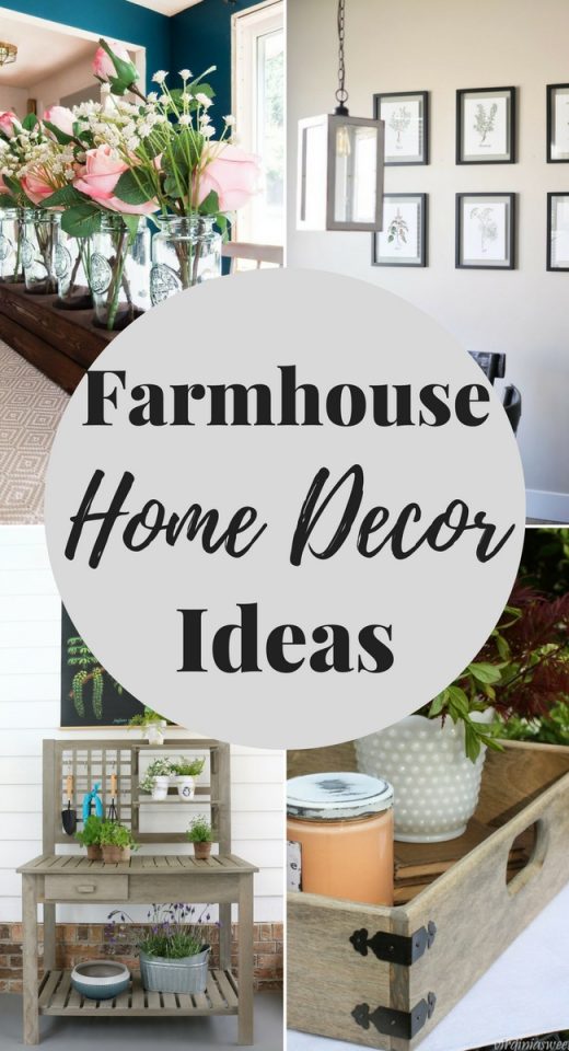 Eight Farmhouse Decorating Ideas - Our Southern Home