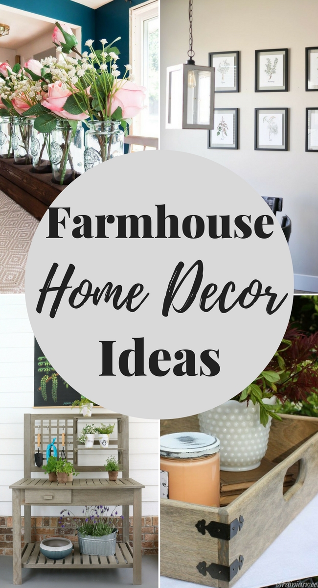 Farmhouse decor features from Inspiration Monday link party! #farmhouse #farmhousedecor