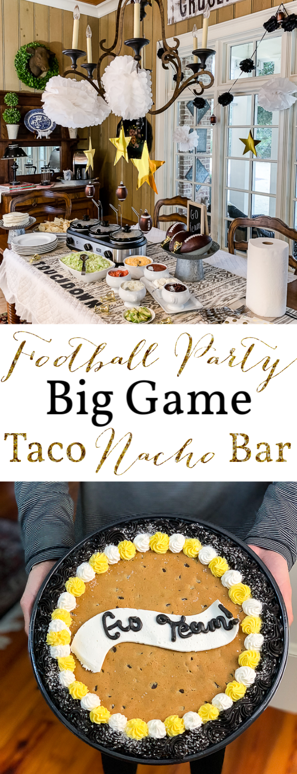 taco nacho bar pin