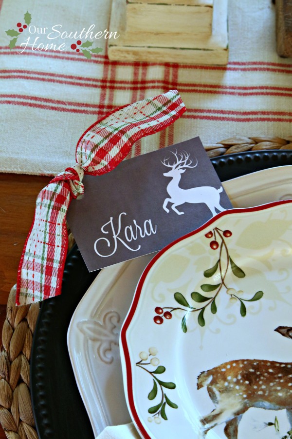 French Farmhouse Christmas kitchen by Our Southern Home