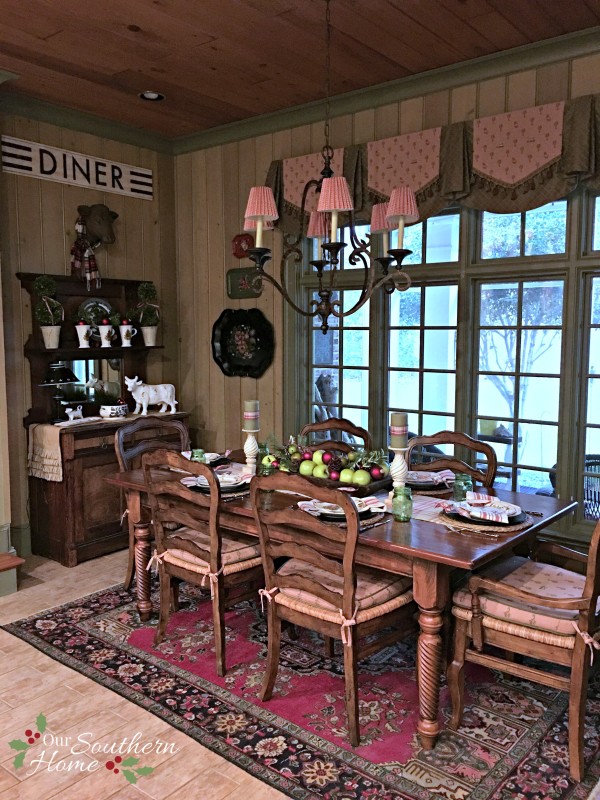 french farmhouse christmas kitchen by our southern home 7 10 59 PM