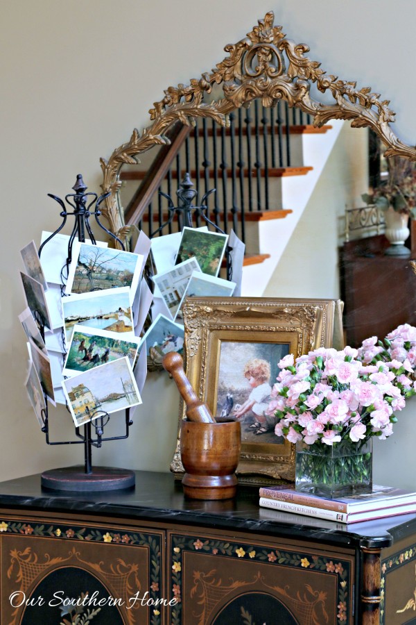 Eiffel Card Rack is a versatile piece for your home from Decor Steals styled by Our Southern Home #ad