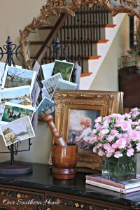 Eiffel Card Rack is a versatile piece for your home from Decor Steals styled by Our Southern Home #ad