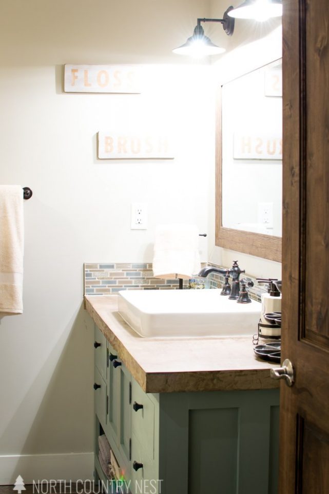 Farmhouse and Cottage bathroom inspiration to inspire your next makeover!