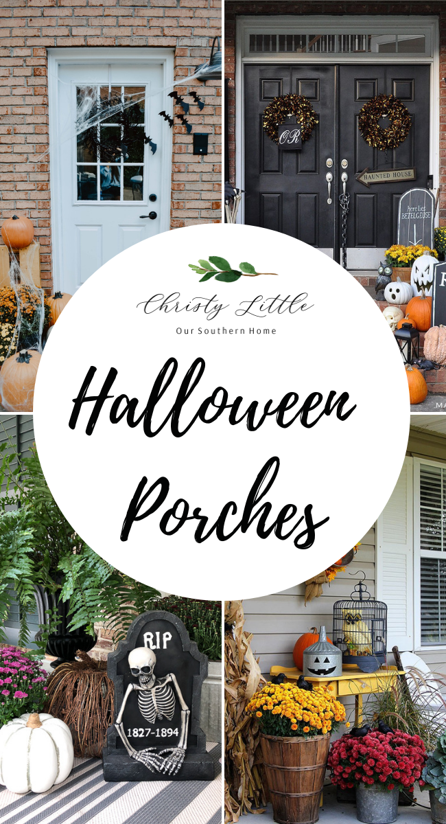 12 Halloween Porches and Doors