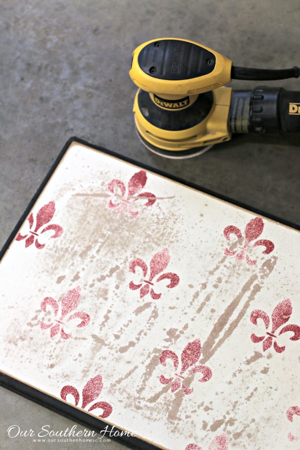 hand painted garden sign by our southern home 3