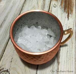 Holiday Moscow Mule cocktail recipe by Our Southern Home
