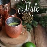 Holiday Moscow Mule cocktail recipe by Our Southern Home