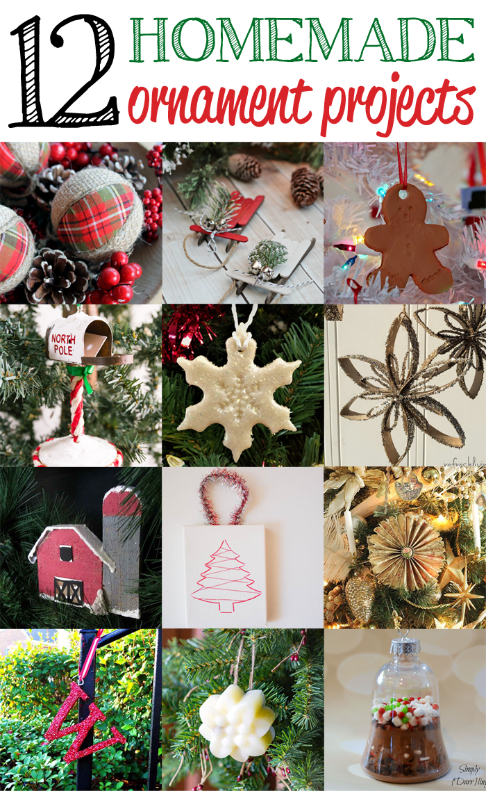 12 Homemade Christmas Ornaments