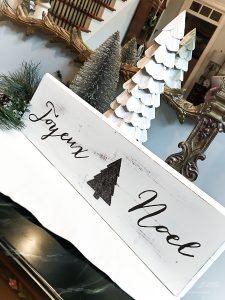 joyeux noel sign