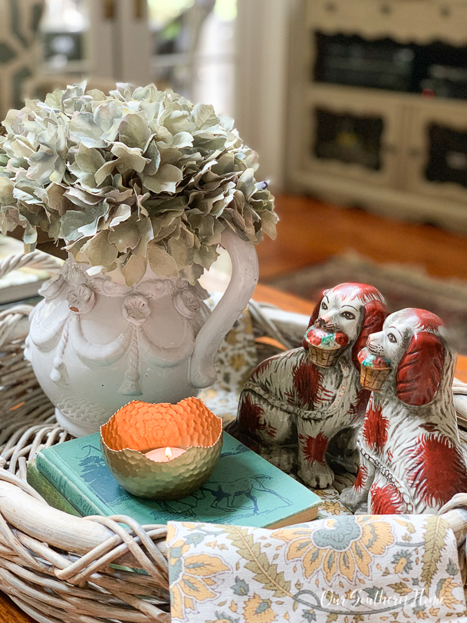 Late Summer Coffee Table Styling