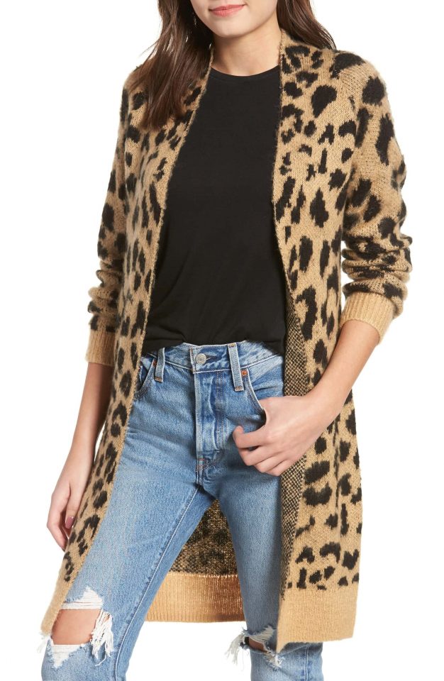 lady in leopard