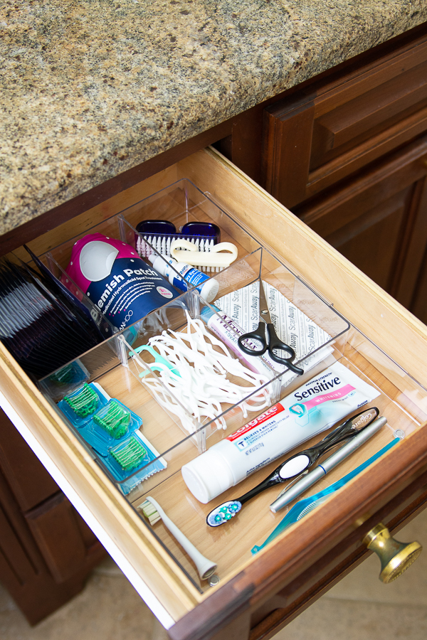 bathroom drawer