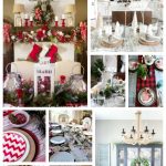 9 Christmas Tablescape Ideas are the features from Inspiration Monday!