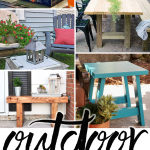 Outdoor DIY Projects are the features from Inspiration Monday!