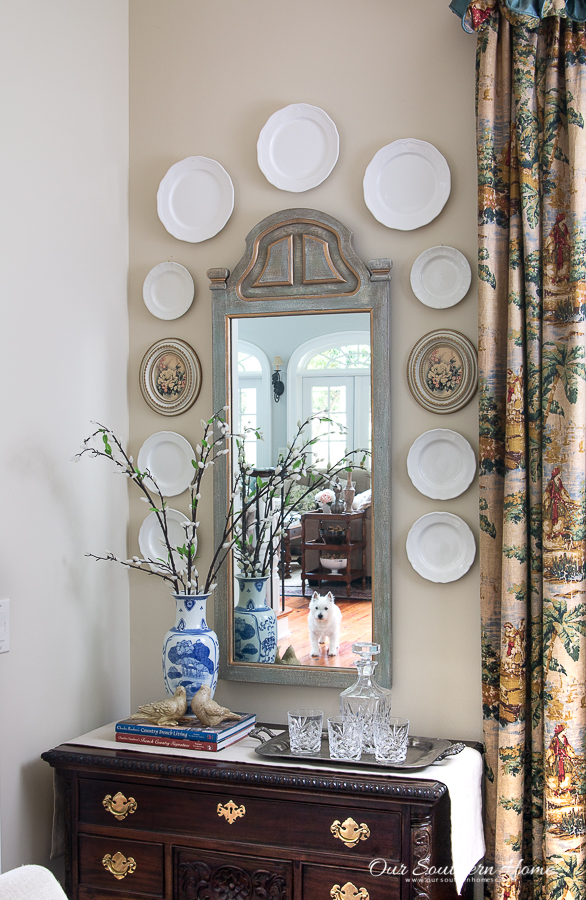 Thrift Store Mirror Makeover