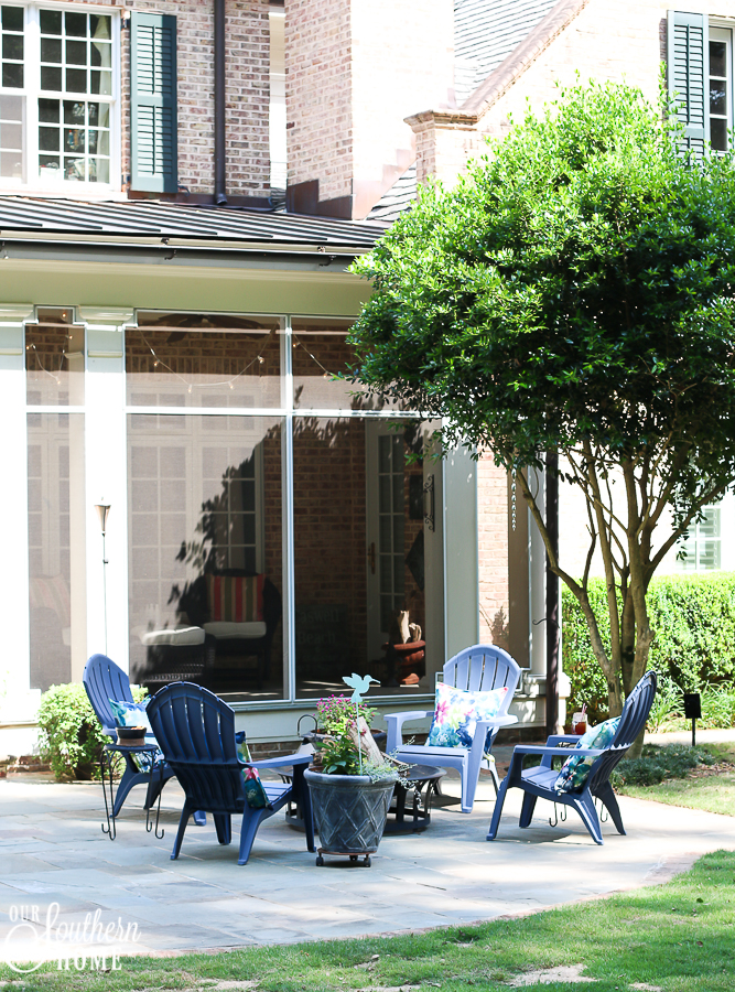 Simply Fresh Patio Makeover