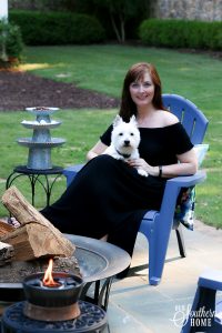 Patio fire-pit refresh just in time for Father's Day! #ad #TrueValue
