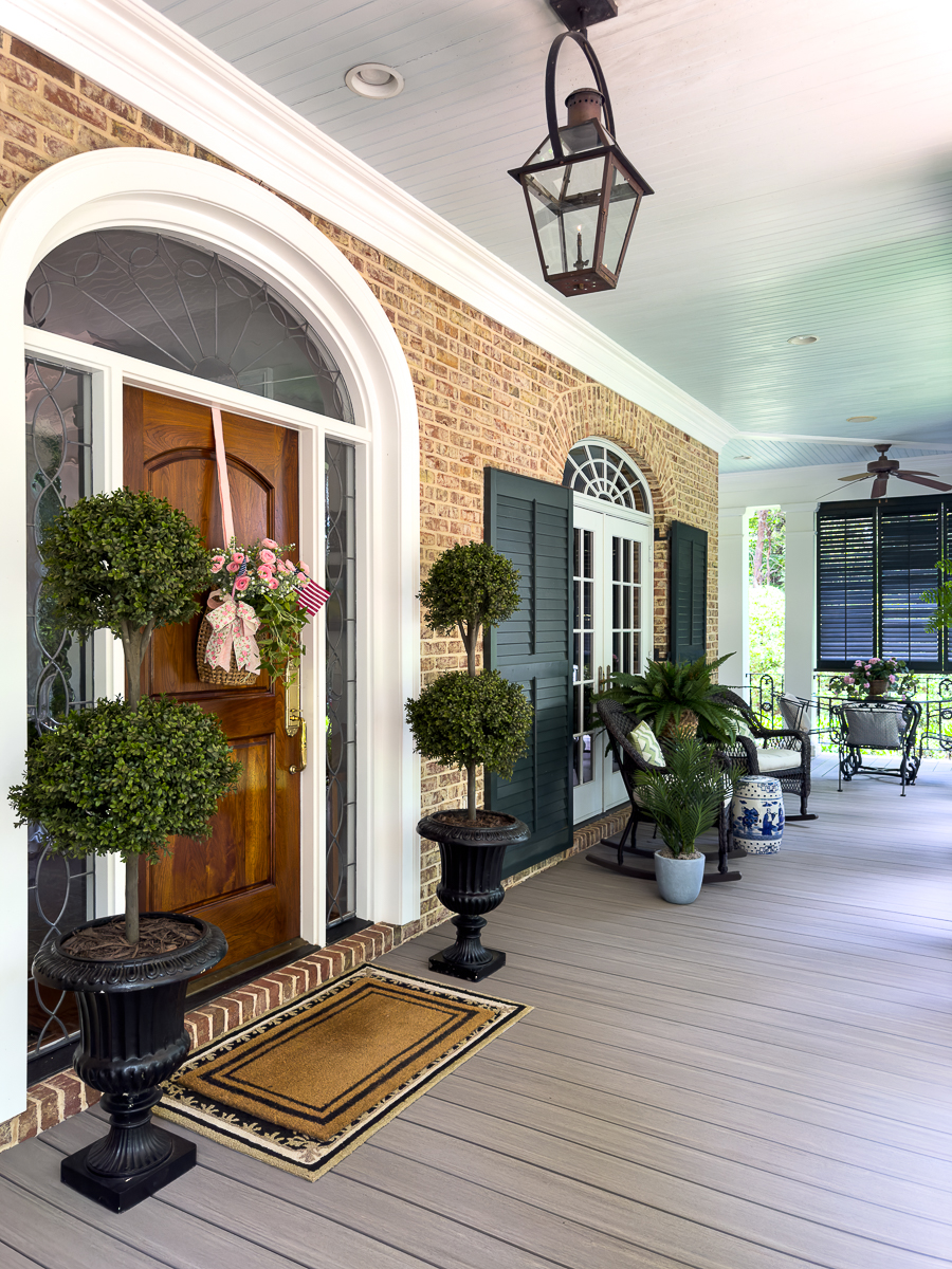 front rocking porch