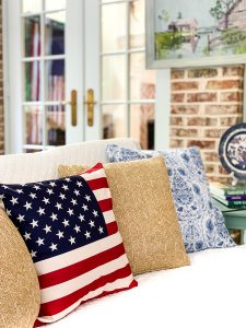 flag pillow