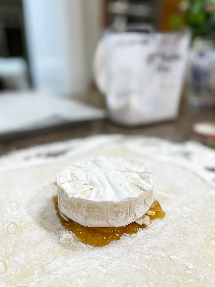 brie in puff pastry
