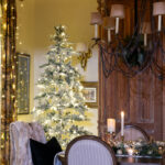 christmas dining room