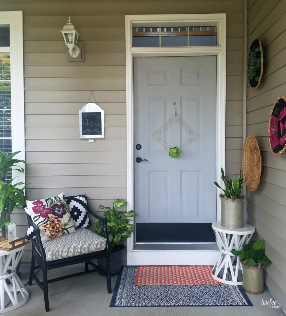 Outdoor living spaces are the features from this week's Inspiration Monday link party! #outdoorliving #patio #porch