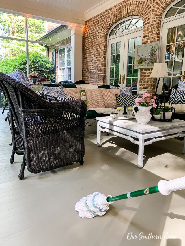 Screened Porch Cleaning Tips Our Southern Home