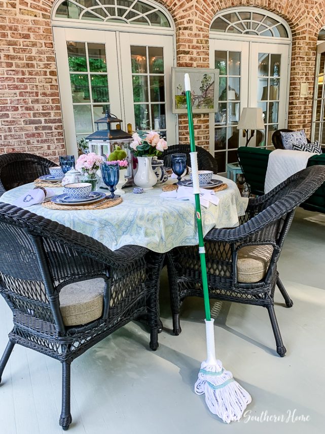 Screened Porch Cleaning Tips Our Southern Home
