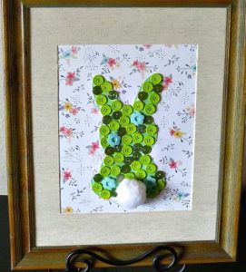 Easter Button Bunny Tutorial {Inspiration Monday Features}