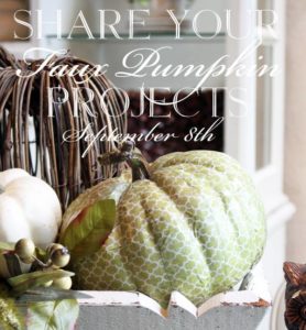 Decorating with Faux Pumpkins