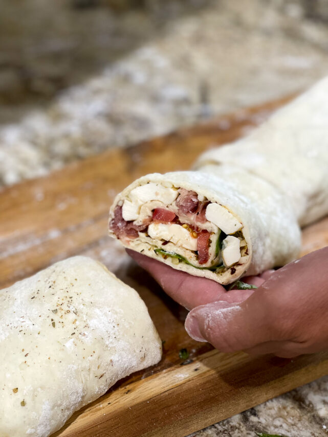 Easy Prosciutto Pizza Rolls Our Southern Home