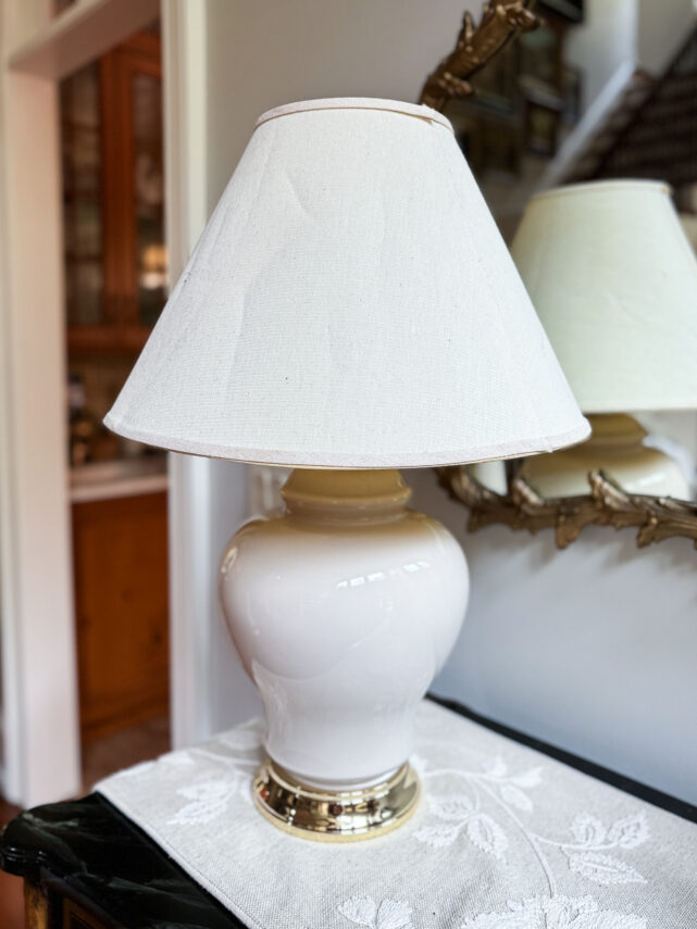 How to Use Rub 'n Buff to Update a Thrift Store Lamp