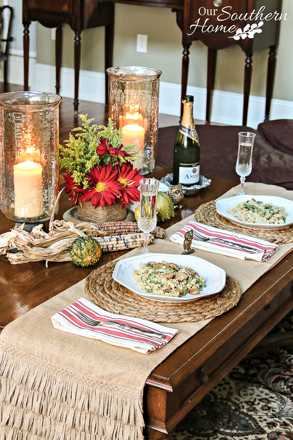 Sausage and Asparagus Pasta Date Night