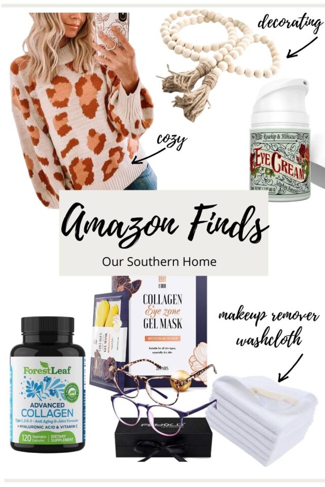 amazon purchases from sweaters to supplements and eye cream