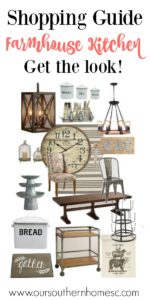 I love these pieces in this Farmhouse Kitchen Shopping Guide!