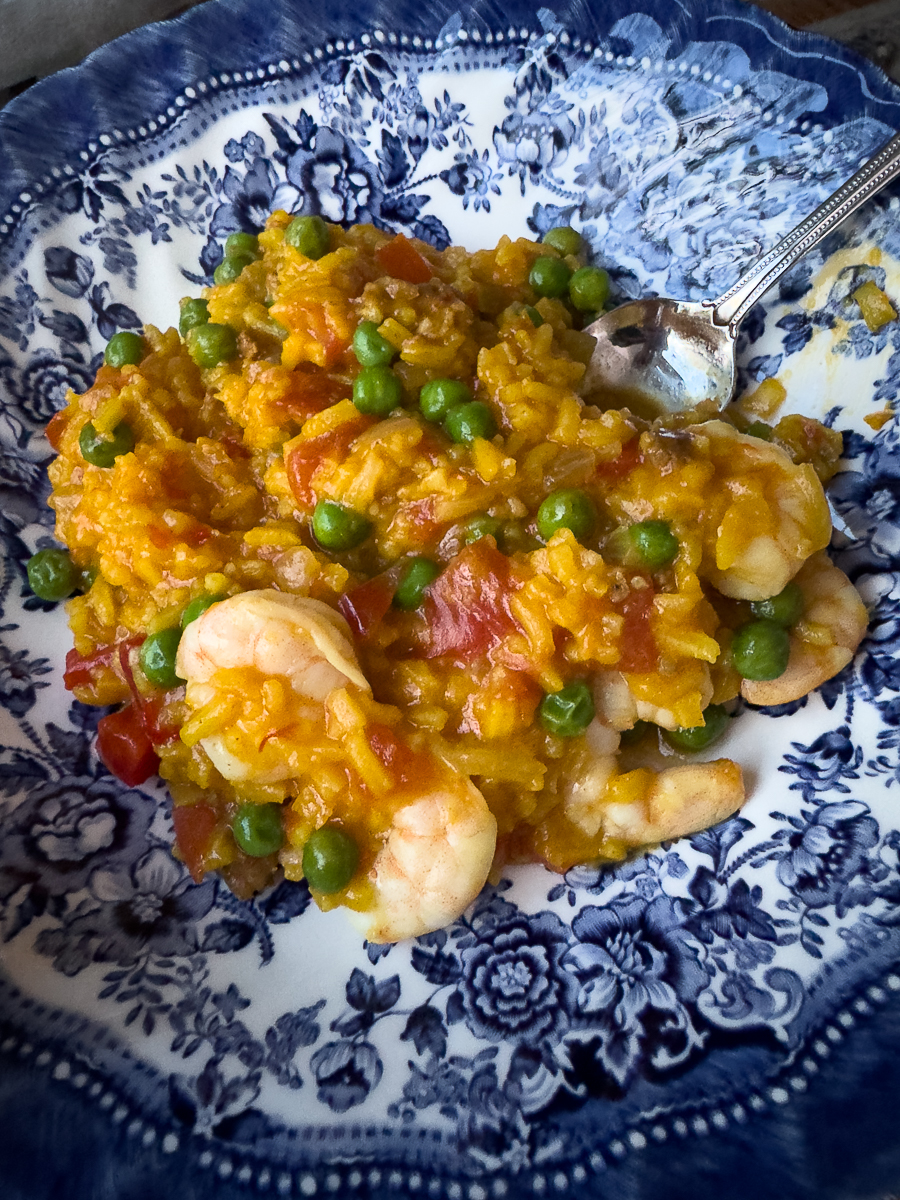 shrimp and rice