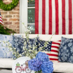 patriotic porch