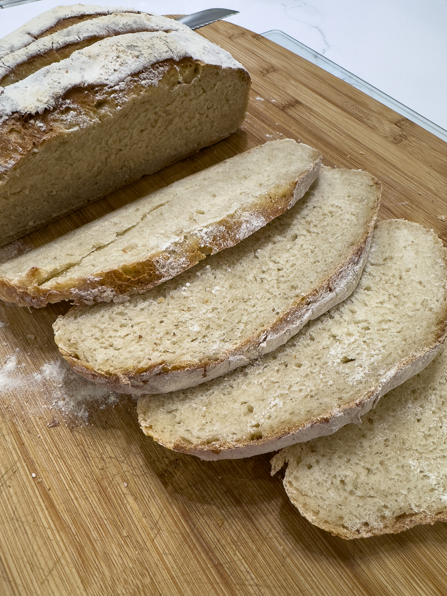sliced sourdough bread