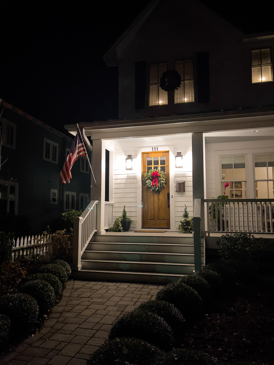 christmas front door
