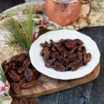 pecans on a plate