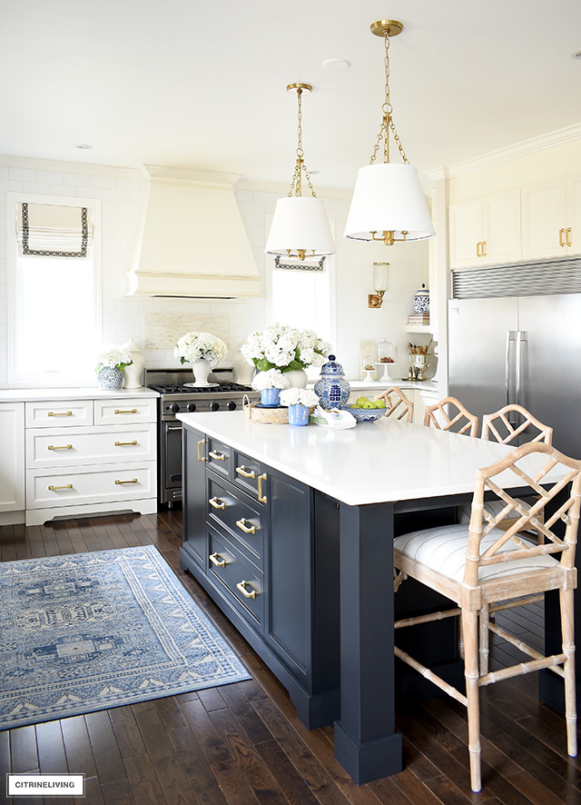 gorgeous spring kitchen