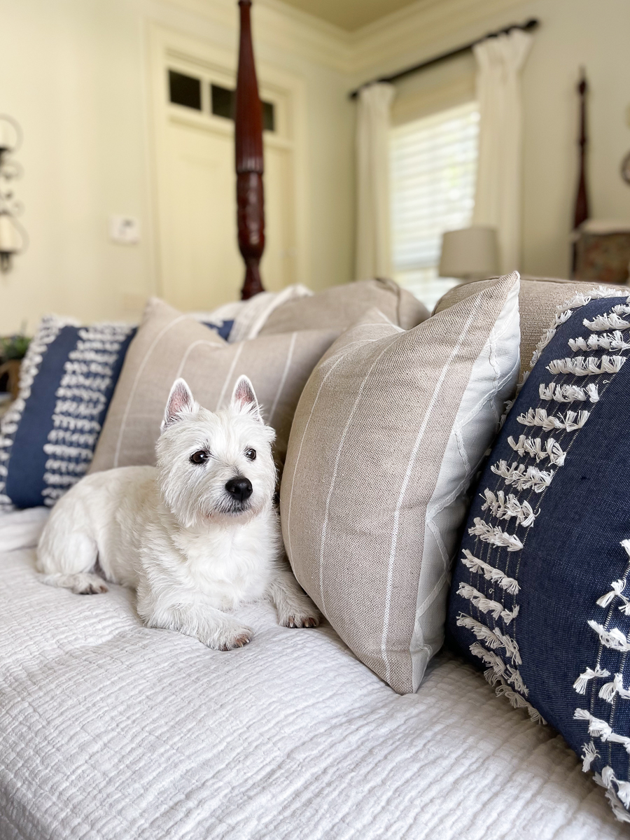Spring Master Bedroom - Our Southern Home