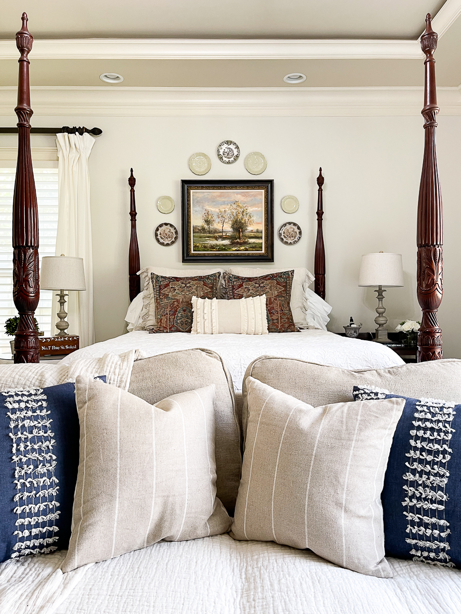 Spring Master Bedroom - Our Southern Home, image size:900x1200