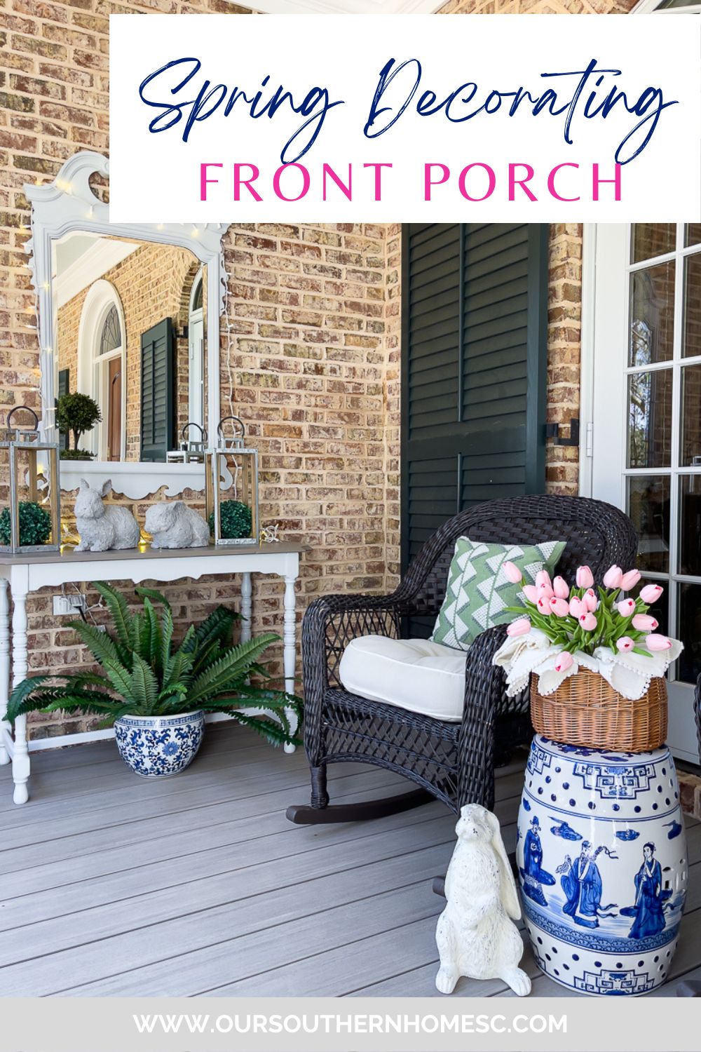 front porch for spring