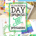 St. Patrick's Day projects and printables are the features from Inspiration Monday Link Party!