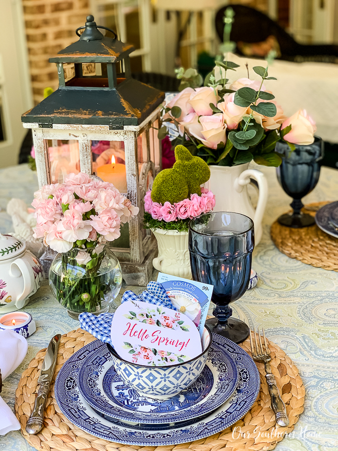 Spring Tablescape + Home & Decor Encore