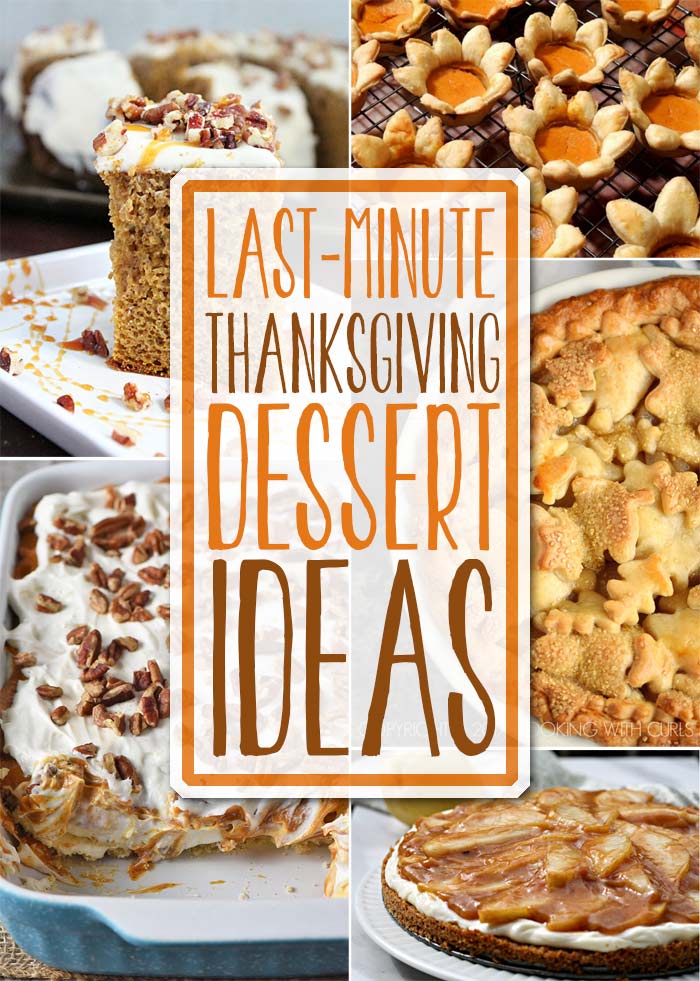 Thanksgiving Dessert Ideas