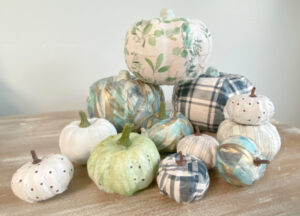decorated pumpkins